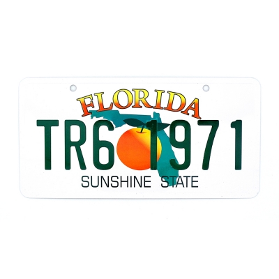 Florida Tablica Rejestracyjna USA